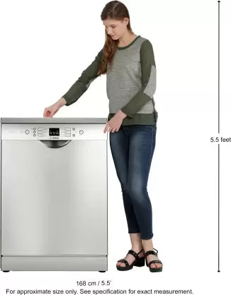 BOSCH SMS60L18IN Free Standing 12 Place Settings Dishwasher ( OPEN BOX ) BOSCH SMS60L18IN Free Standing 12 Place Settings Dishwasher ( OPEN BOX )